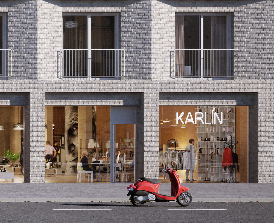 The most attractive retail space in Karlin